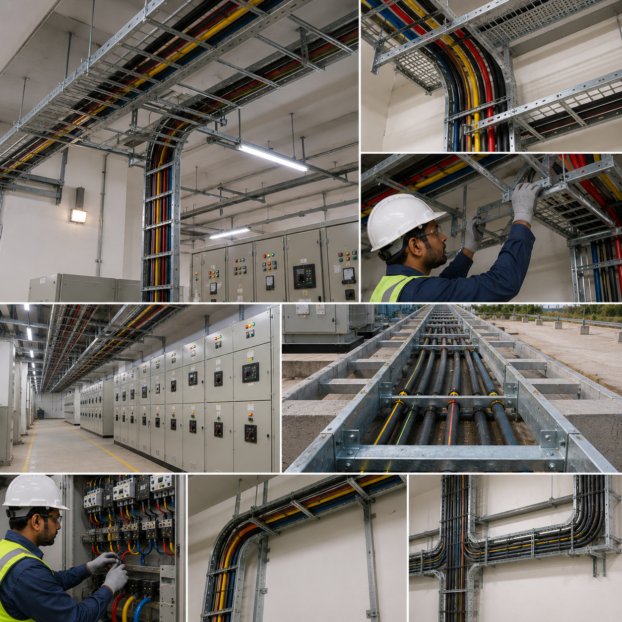 Power Cable & Ladder Setup